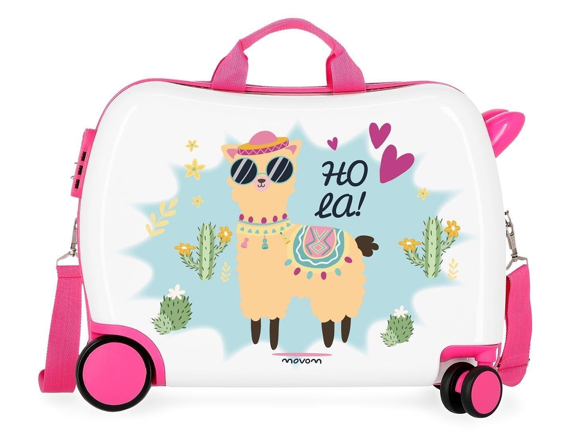 Maleta de Viaje Infantil MOVOM Happy Time Multicolor (34 L)