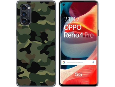 Carcasa Oppo Reno 4 Pro 5G TUMUNDOSMARTPHONE Camuflaje