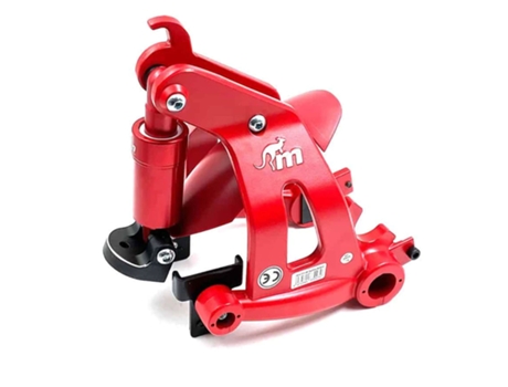 Suspensión trasera V2 para Xiaomi M365, Pro, 2, 3 y 1S Rojo MONORIM