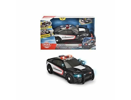 Coche de Policía Dickie Toys + 3 Años Luz LED con sonido