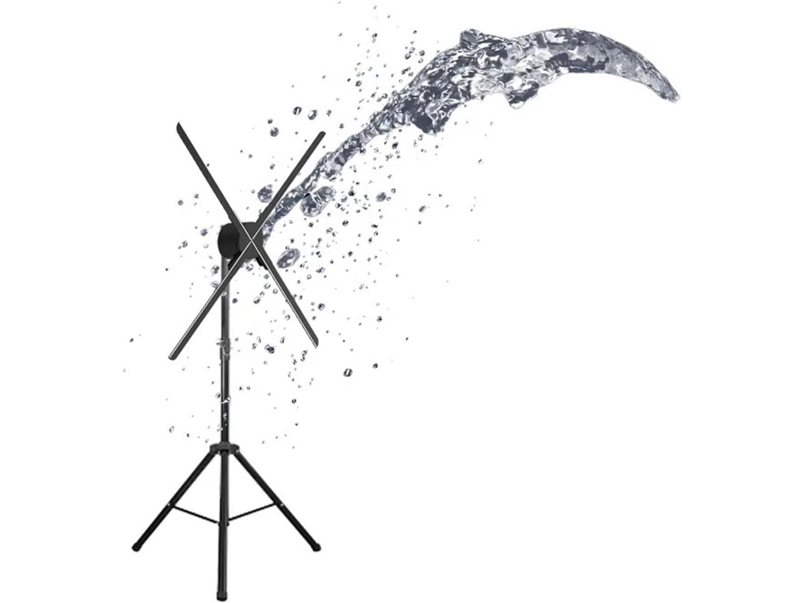 Para Empresas Y Comercios: Proyector De Hologramas Impermeable De 77 Cm.