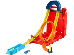 Coche HOT WHEELS Track Builder Caja Bidón de Gasolina (Edad Mínima: 6 Años - 36 x 12 x 25,5 cm - Artículo Surtido)