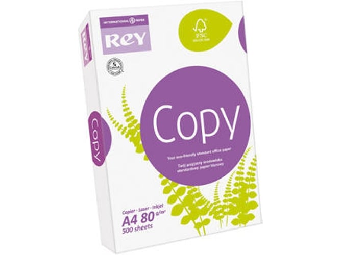 Papel fotocopia Din A4 Q-CONNECT 500 hojas 80 gr.