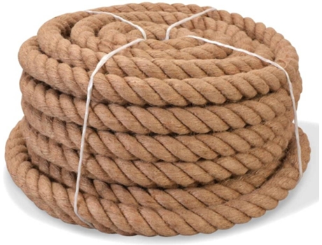 vidaXL Cuerda 100% yute 14 mm 100 m