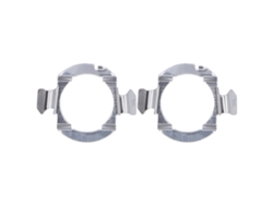 Soporte De Base Para Faros Delanteros De Acero Inoxidable (2 Unidades), Firme, Estable Y De Fácil Instalación, Compatible Con Led A3, A4l Y A6l.