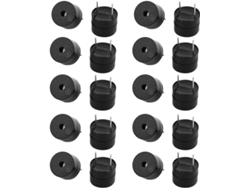 20 Unidades De Zumbador Magnético Activo De Tono Continuo De 12 V Cc
