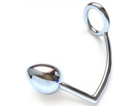Estimulador METAL HARD Anillo para El Pene con Perla Anal 50mm