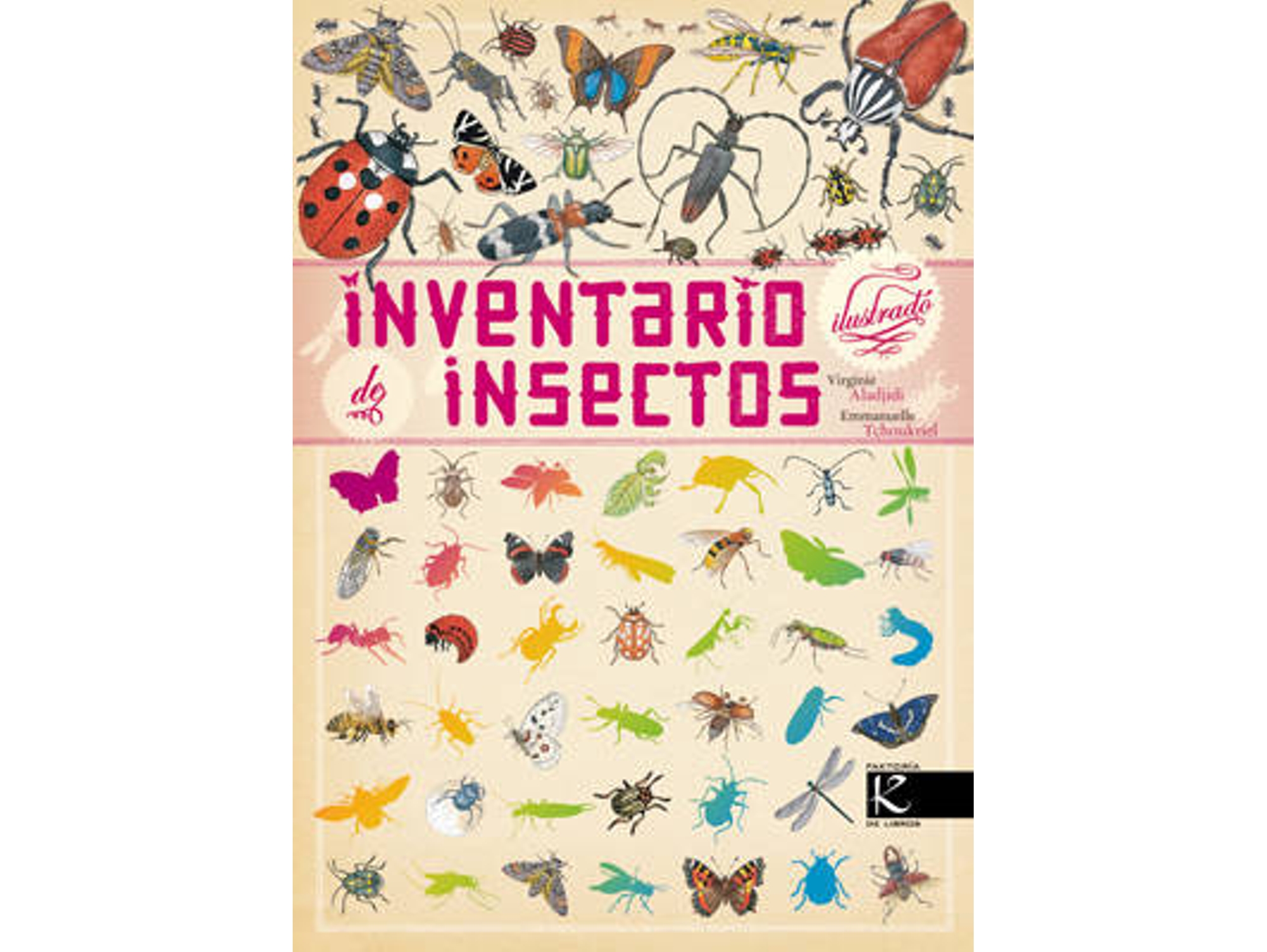 Libro Inventario ilustrado de insectos de Virginie Aladjidi (Portugués - Tapa Dura)