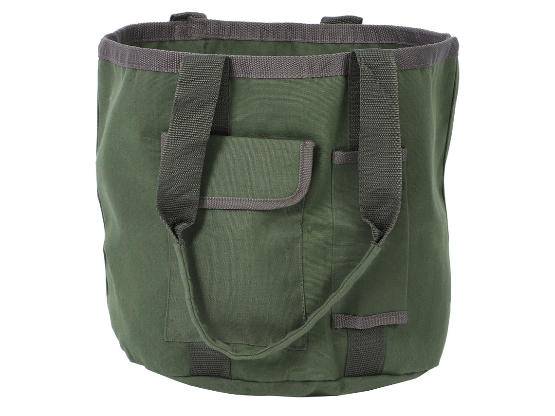 Bolsa Organizadora Portátil E Impermeable Para Herramientas De Jardín Con Bolsillos Laterales Y Gran Capacidad.