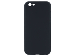 Funda para iPhone SE Seda Textura Suave Negro