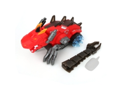 Dan26-juguete De Dinosaurio Eléctrico Con Sprayer Mecánico, Música Y Luces Para Niños Niños Chicos Rojo