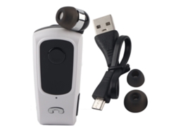 Fineblue F920 Auricular Deportivo Bluetooth Auricular Retráctil Manos Libres Blanco