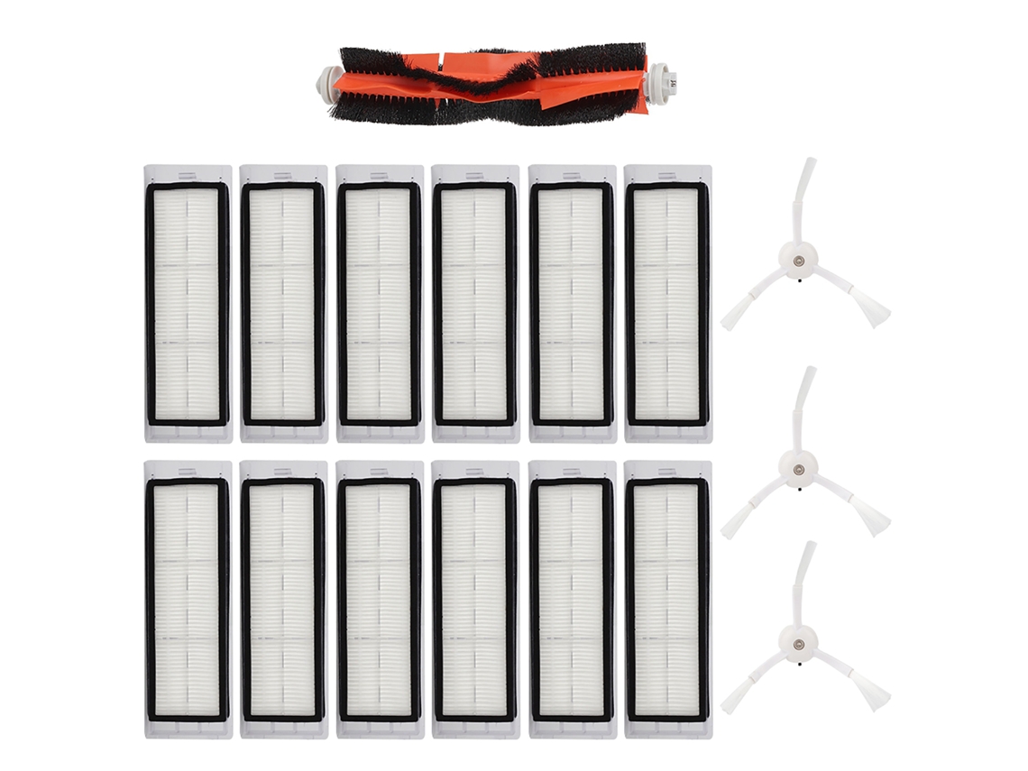 Repuestos Para La Aspiradora Robot Roborock: Cepillo Principal, Cepillos Laterales Y Filtros.