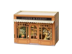 Colección Cubo Fantástico, Tiempo De Bagel. Maqueta Plegable 3d Realista Con Gran Detalle Y Luces Led.