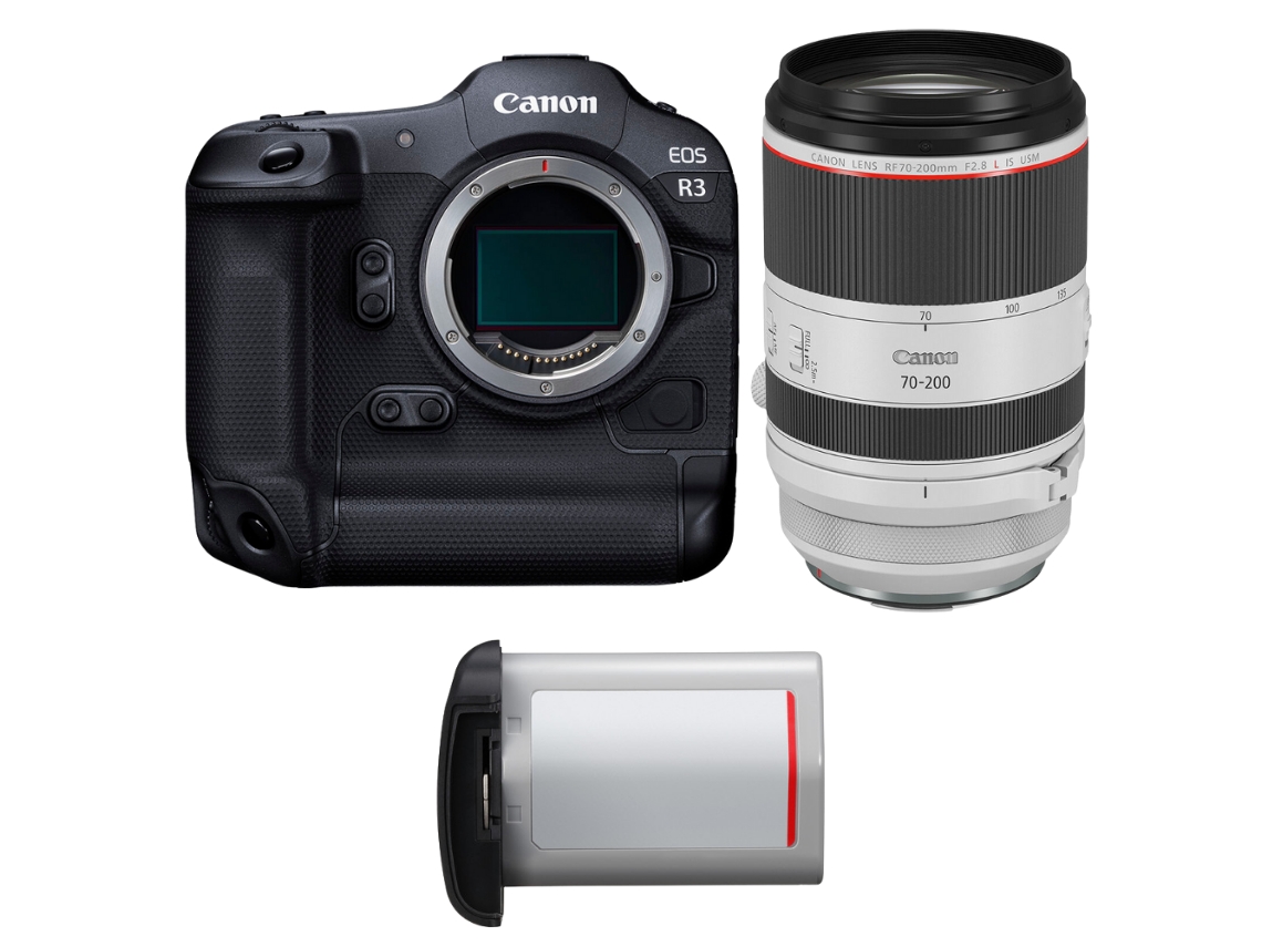 Canon Eos R3 + Rf 70-200mm F/2.8 L Is Usm + 1 Canon Lp-e19 + Ebook “20 Consejos Para Fotos Que Impactan”