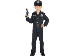 Disfraz de Niño DISFRAZZES Policía Azul (Talla: 7 a 9 años)