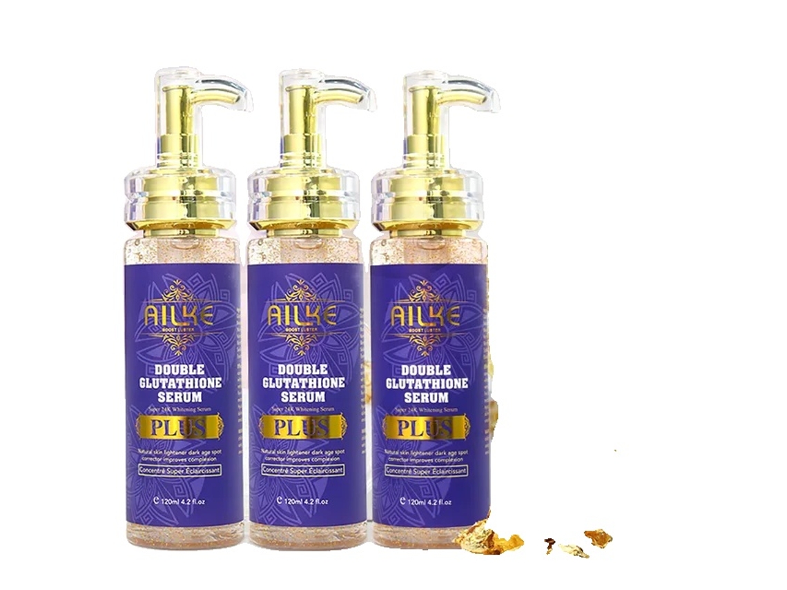 Crema aclaradora, corrector de manchas oscuras, tono desigual, suero (3 frascos)