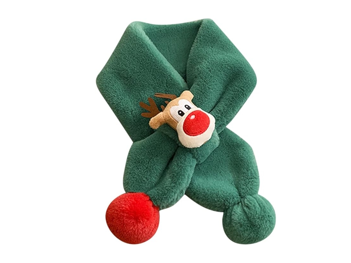 Bufanda de felpa para niños y niñas, acogedora para el invierno. TRUYUETY