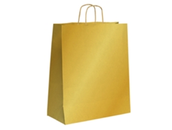 Europrice - Saco Kraft Ouro - Xl (42x19x48cm)