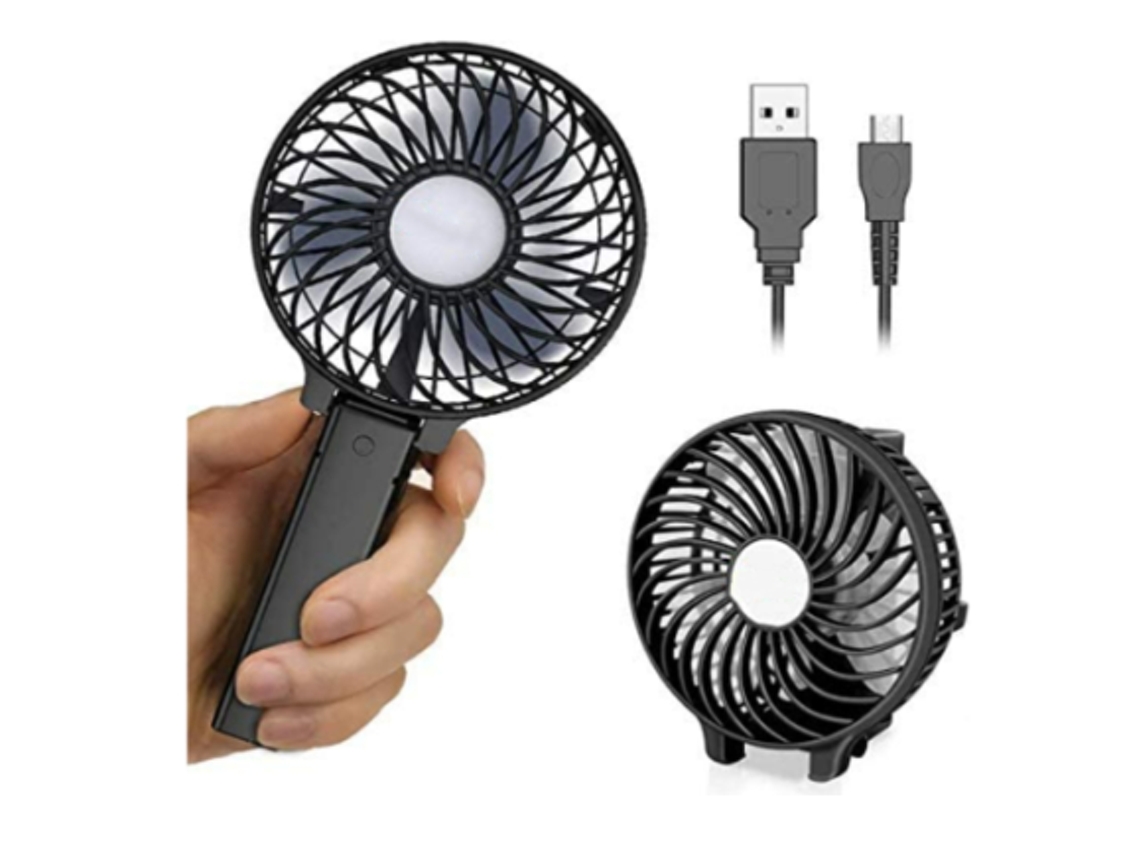 Mini ventilador Yizhood (3 velocidades, 4 W, diámetro 11 cm)