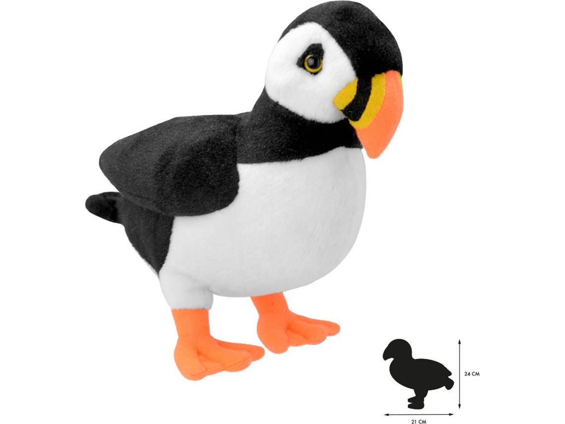 Peluche WILD PLANET Loro De Mar (21 x 11 x 24 cm - Poliéster)