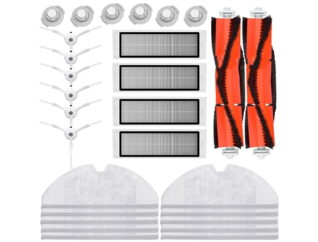Filtro Hepa de cepillo lateral principal, adecuado para Xiaomi Vacuum 2 Roborock S50 Xiaomi Roborock Mi Robot, filtros de piezas