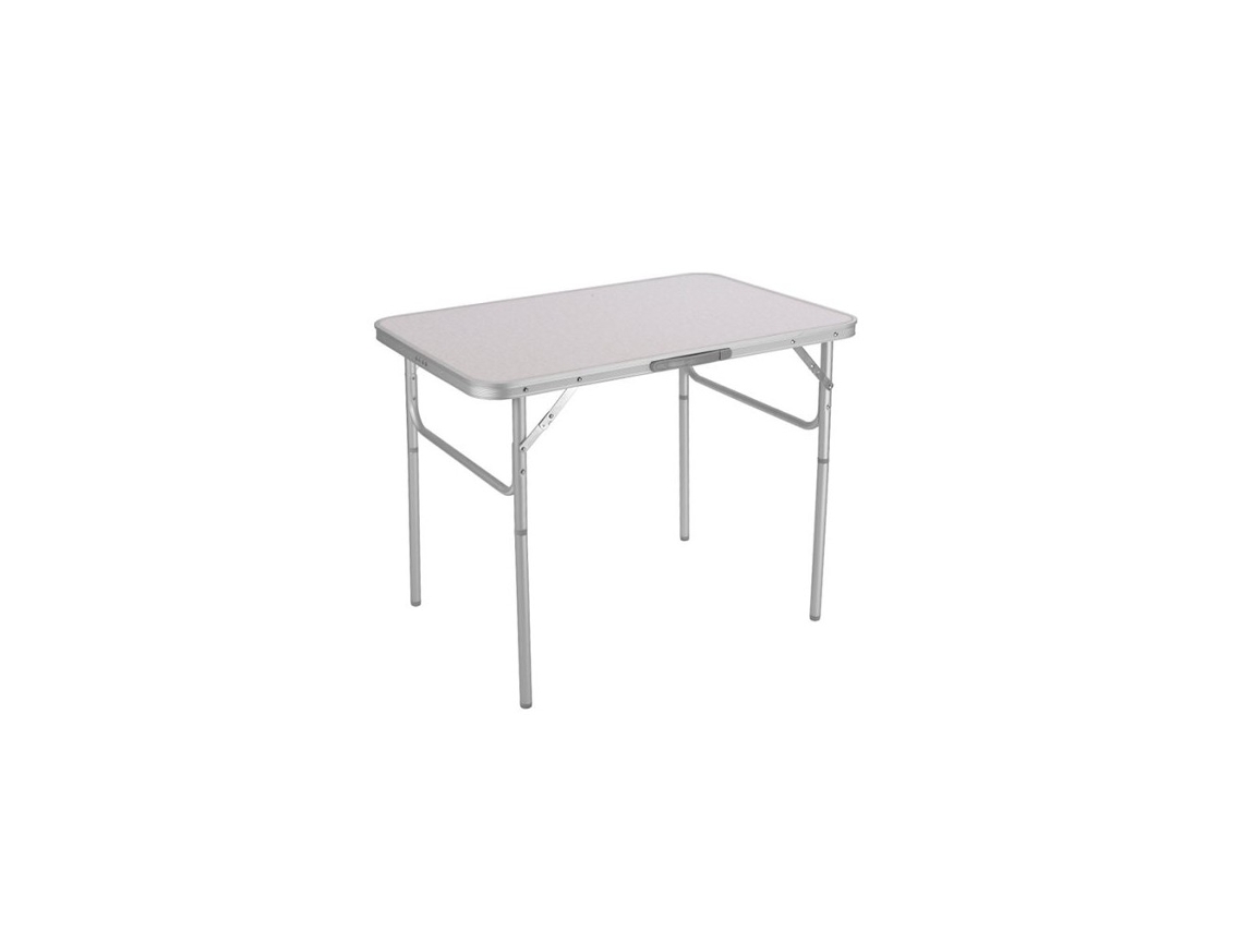 Mesa plegable de aluminio para camping y playa, 90x60 cm, Marbueno Summer