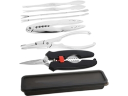 Kit Completo De Ferramentas De Aço Inoxidável Para Abrir Caranguejos E Frutos Do Mar