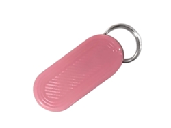 Mini Caixa De Remédios Com Porta-chaves Plástica Portátil Para Viagens Viagens De Negócios Rosa