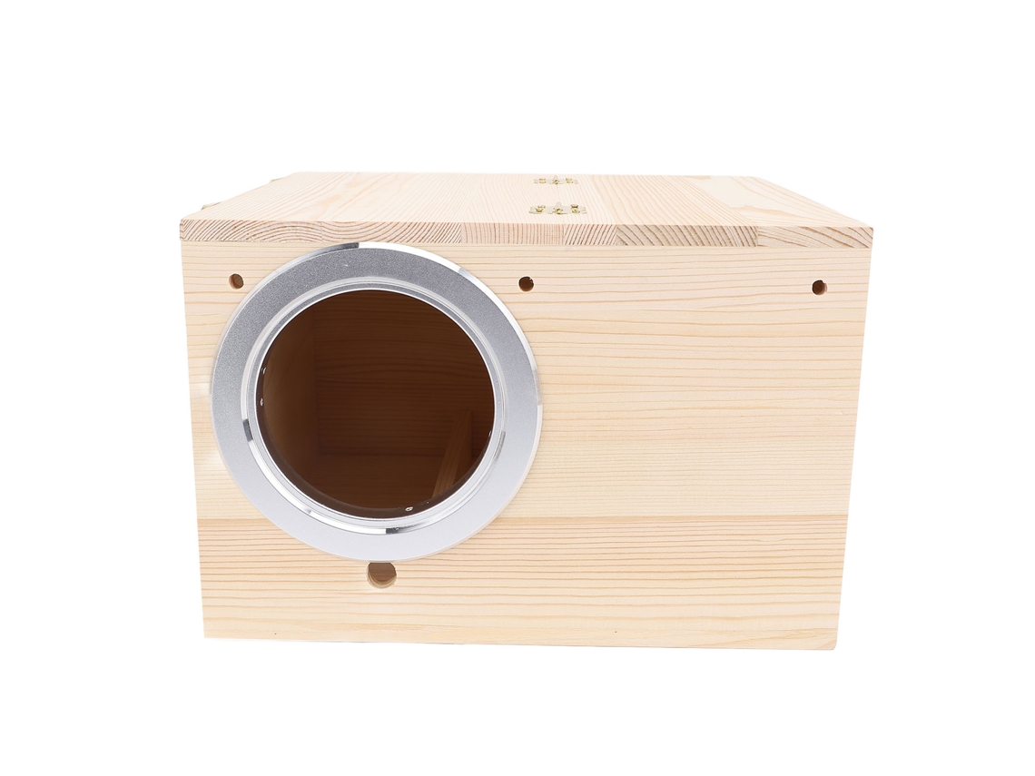 Nido De Madera Maciza Para Pájaros, Periquitos, Cacatúas, Colibríes Y Aves Pequeñas.