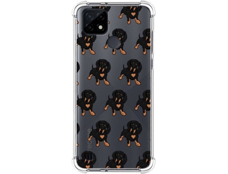 Carcasa Realme C21 TUMUNDOSMARTPHONE Dibujos Antigolpes Perros 10 Multicolor