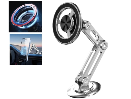 Soporte Teléfono Automóvil Universal para Apple CHRONUS Blanco