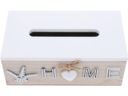 Dispensador De Pañuelos Rectangular De Madera Con Tapa, Caja De Pañuelos Decorativa