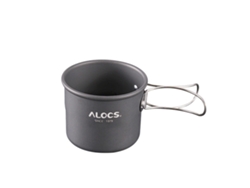 Copo De Água Portátil De Alumínio Para Camping Ao Ar Livre Com Alça Plegável Café Mug