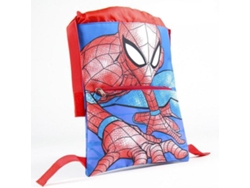 Bolsa Saco Infantil Spiderman Azul