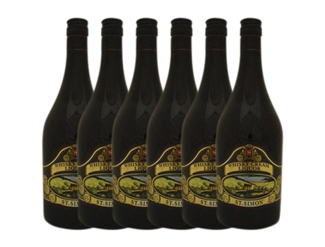 Licor PEQUEÑOS PRODUCTORES Licor Creme St. Simon Whisky Cream (1 L - 6 unidades)