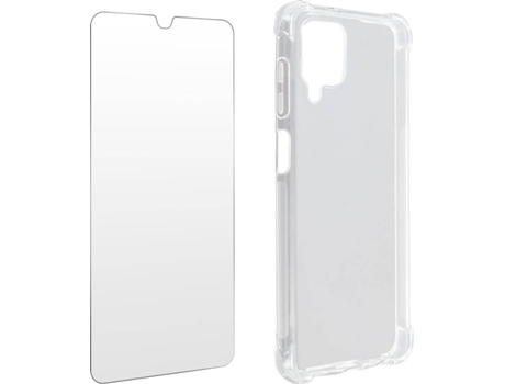 Carcasa + Protector de Pantalla Samsung Galaxy A12 AVIZAR PACK-PREMS-A125F Transparente