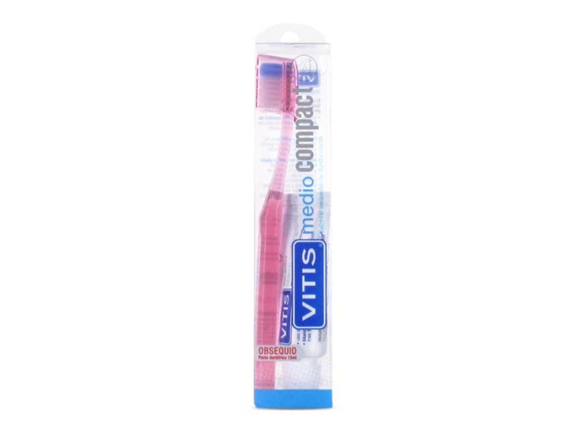 Cepillo de Dientes VITIS Compact Medio