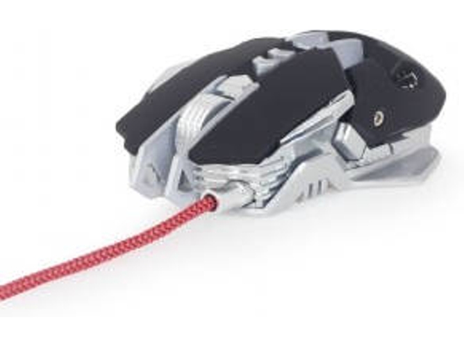 Ratón GEMBIRD MUSG-05 (Óptico - 4000 dpi - Negro)