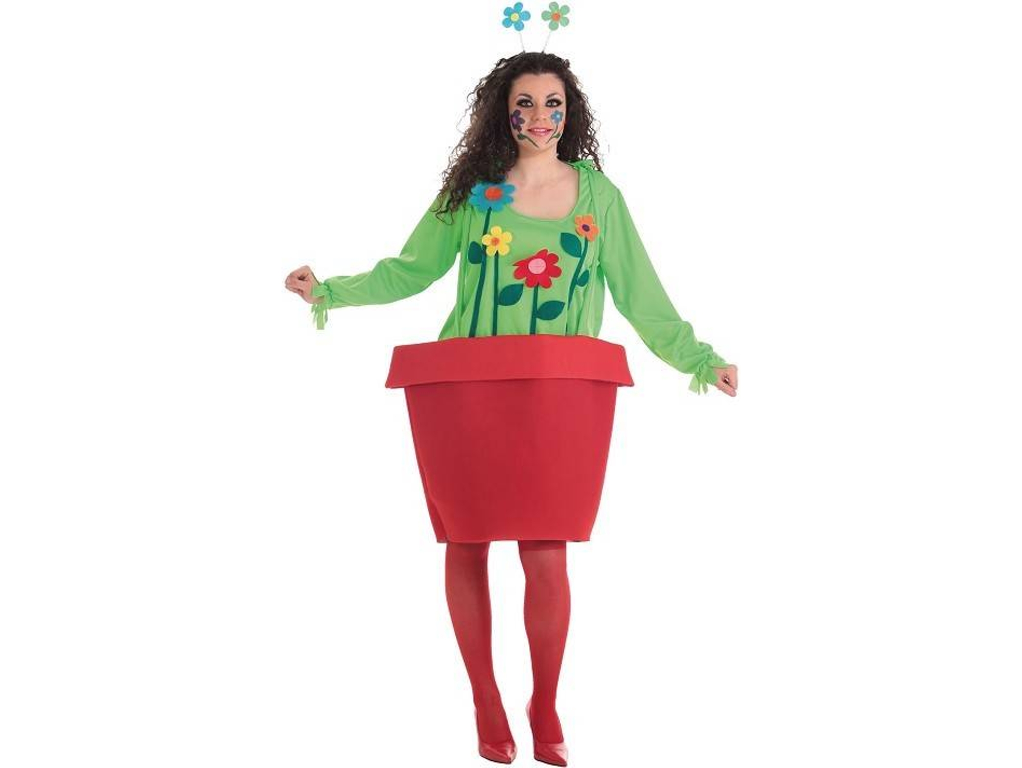 Disfraz de Mujer TOPDISFARCES Maceta Mujer (Tam: M/L)