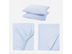 Juego De Cama Completo (cama De 90 Cm) - Azul