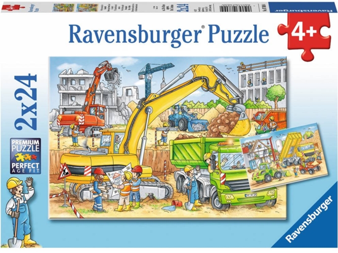 Puzzle RAVENSBURGUER Hard at Work (24 Piezas)