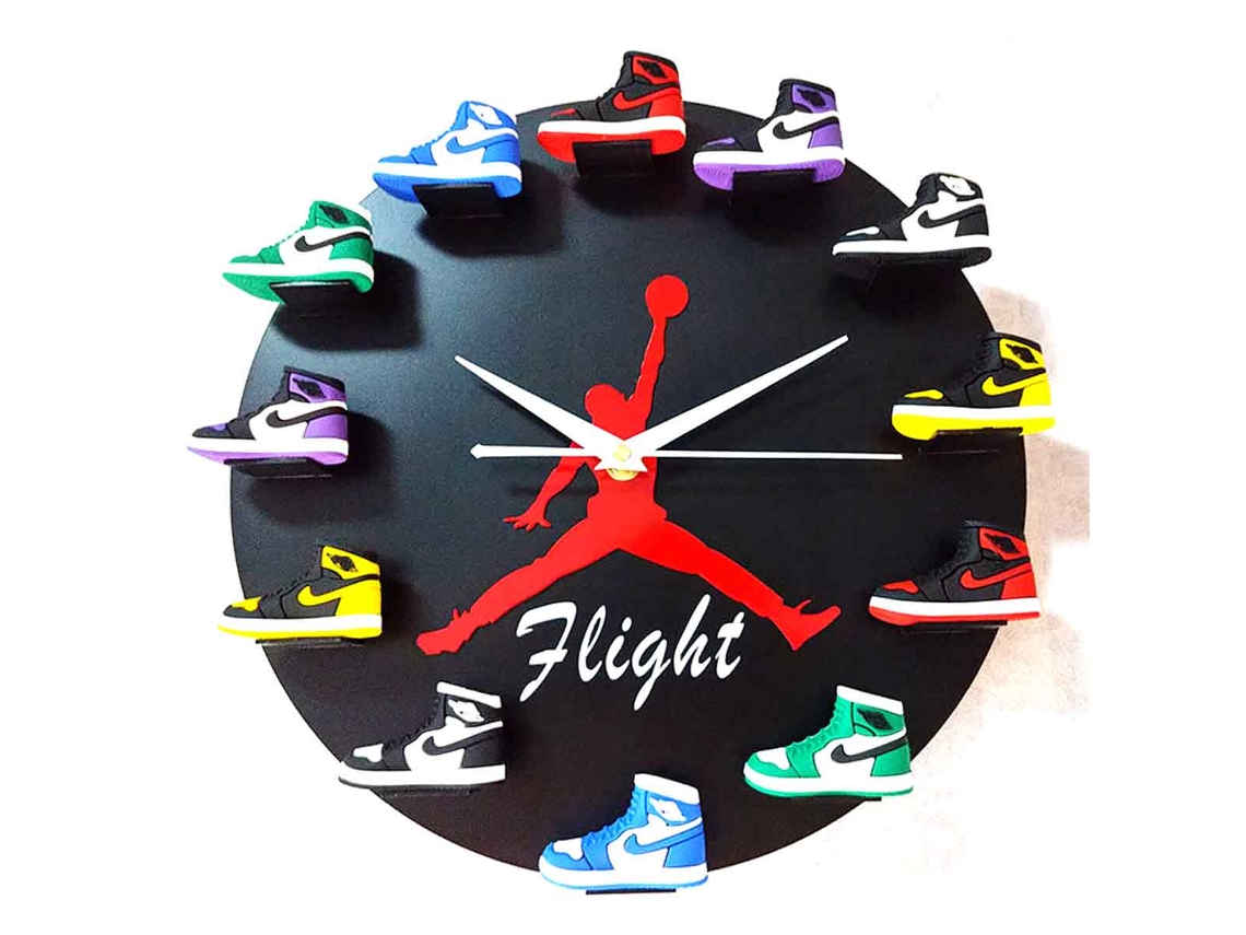 Reloj de pared decorativo 30 cm para casa/oficina Kofihety
