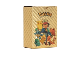 110 Cartas De Pvc Impermeables Con Lámina Dorada De Anime Para Juegos De Mesa Raros