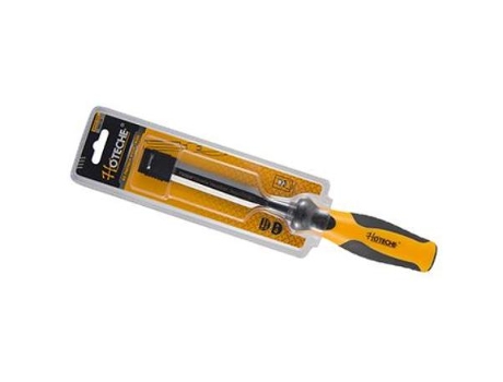 Formon bisel 18 mm con mango c/ vanadio blister