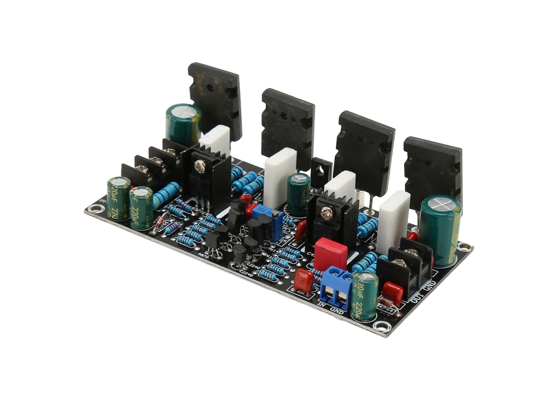 Placa Amplificadora De Potencia Mono De 200 W De Alta Potencia A1943 C5200 Para Módulo De Altavoz