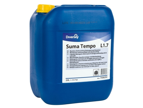 SUMA Tempo L1.7 - Detergente para el lavado automático de vajilla y blanqueante