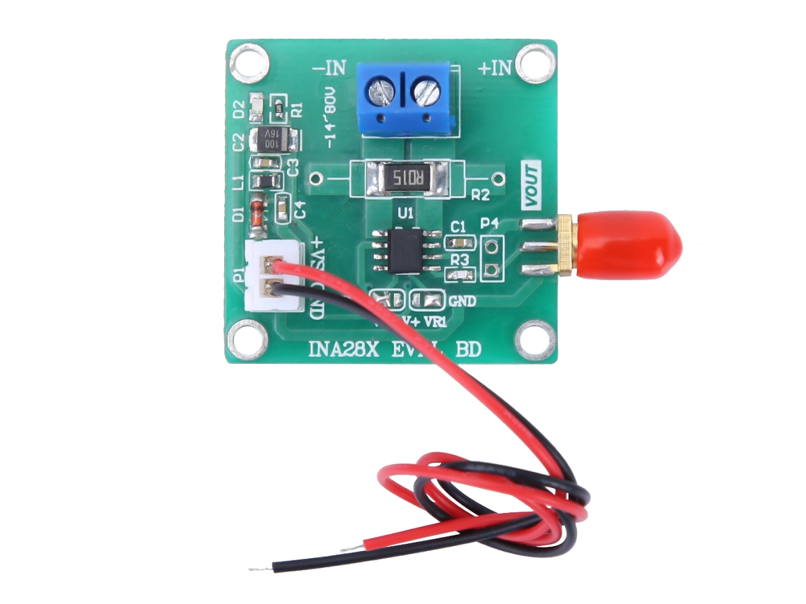 Yncm2026-sensor De Corriente Bidireccional Módulo Ina282 Con Rango De Modo Común Dc 3-18v Monitor De Derivación Desviación Baja