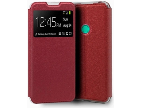 Funda Huawei P Smart 2020 COOL Flip Cover Rojo