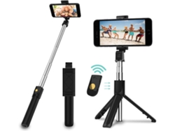 Selfie Stick KLACK Extensible Bluethooth Negro